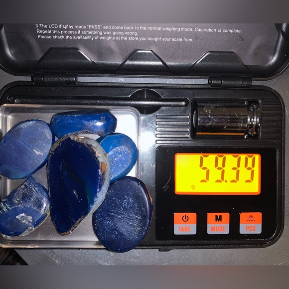 Bundle of Lapis Lazuli Druzy & Polished Stones - Picture 6 of 6